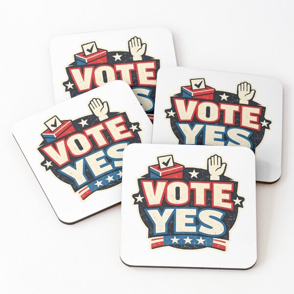 Item preview, Vote Yes – Civic Engagement Logo designed and sold by Dax Studio.