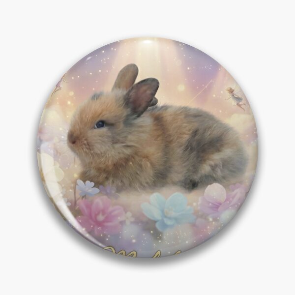 Artikelvorschau, Maluly Starseed Bunny: Süße Erinnerung im kosmischen Garten entworfen und verkauft von FLUFFIN'ARTS.