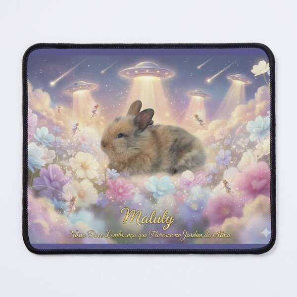 Item preview, Maluly Starseed Bunny: Sweet Memory in the Cosmic Garden designed and sold by FLUFFIN'ARTS.