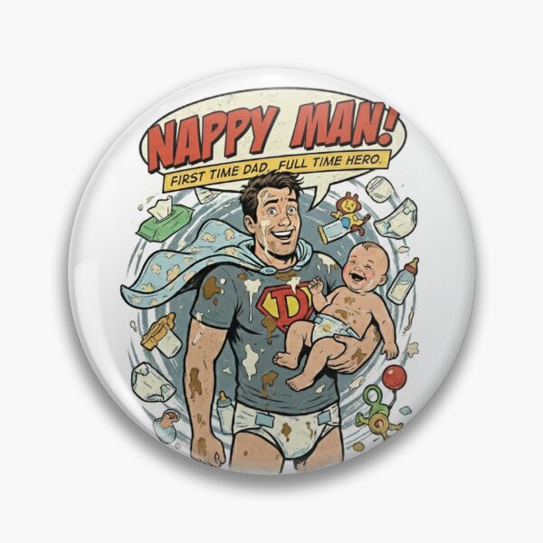 Item preview, Nappy Man designed and sold by EmpoweringCr8ive.