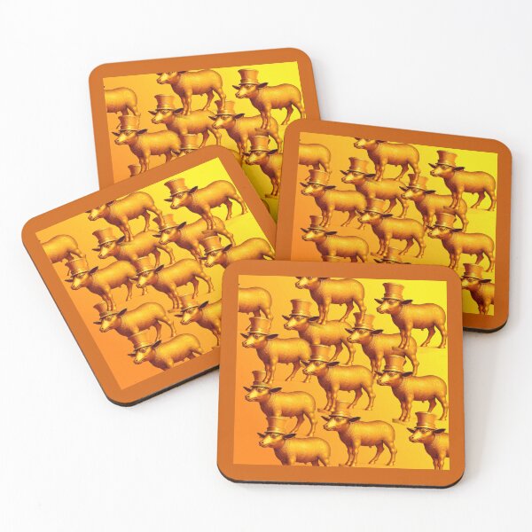 Item preview, The Dapper Idol: Golden Calf Pattern designed and sold by daweave77.