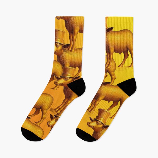 Item preview, The Dapper Idol: Golden Calf Pattern designed and sold by daweave77.