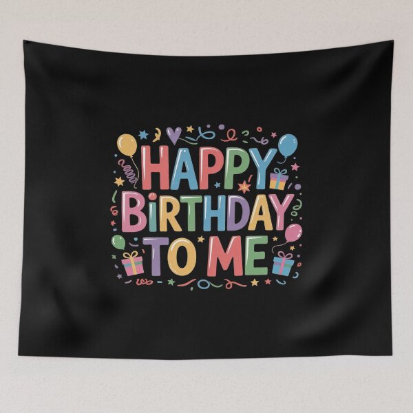 Item preview, Happy Birthday to Me Birthday Party Design for Kids, Adults designed and sold by joedavila.