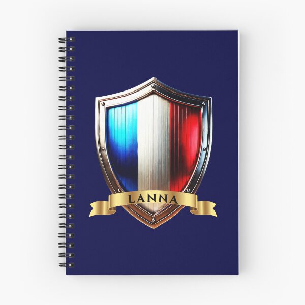 Item preview, Lanna French Heritage Crest Shield designed and sold by Highlandkings.