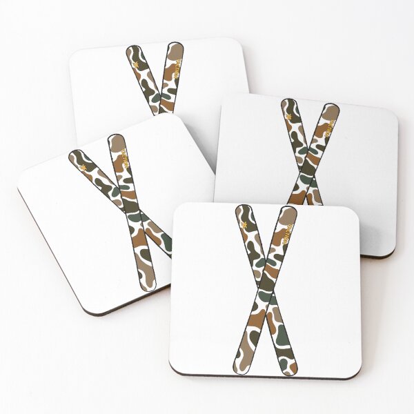Item preview, Duck Camo Faction Skis designed and sold by StickEmUpDecal.