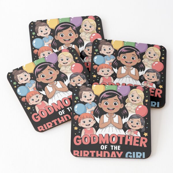 Item preview, Godmother Birthday Girl Gracie Pink Doll Family Decorations designed and sold by jewellmeyers.