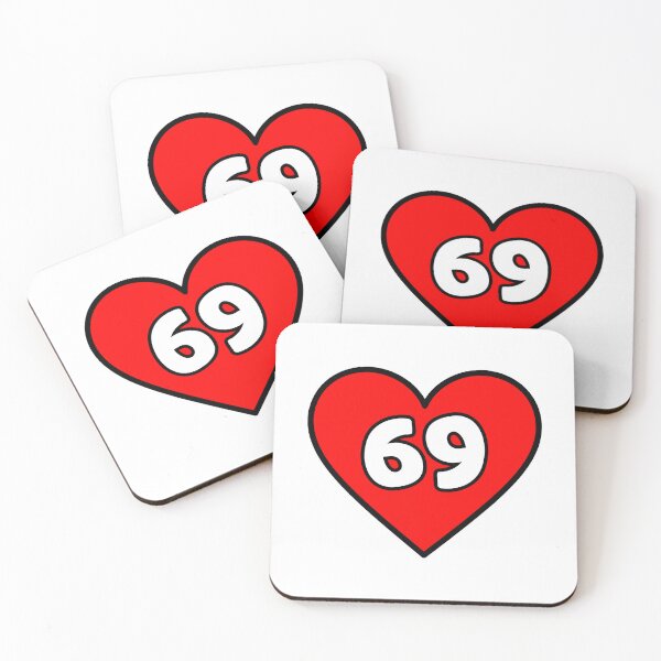 Item preview, Heart 69 Outline designed and sold by Memes N Lore .