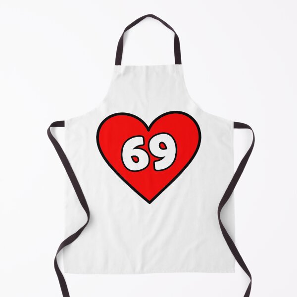 Item preview, Heart 69 Outline designed and sold by Memes N Lore .