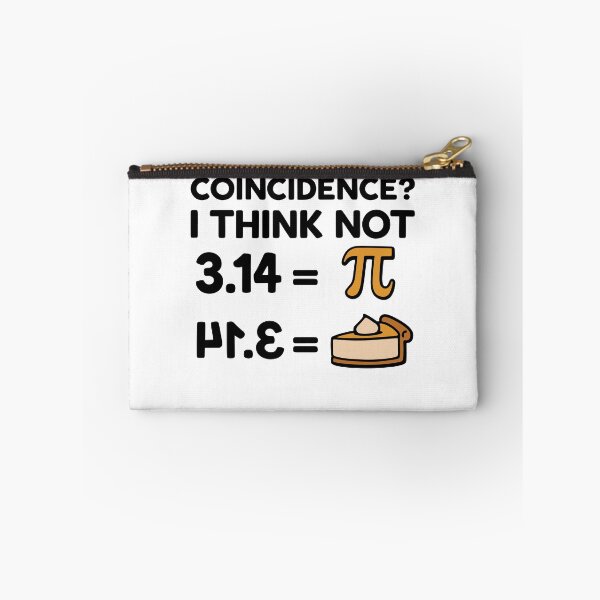Item preview, Coincidence Pi Day Funny Pi And Pie Math Humor designed and sold by gunaone-design.
