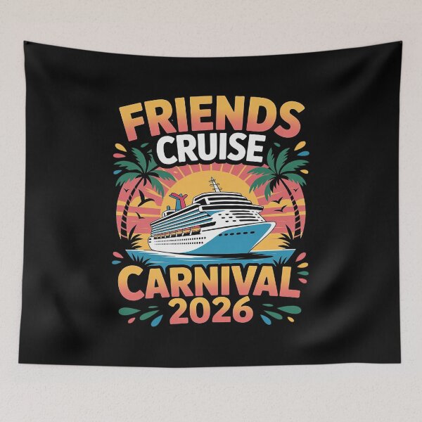 Item preview, Friends Cruise 2026 Cruise Squad 2026 Friend Group designed and sold by joedavila.