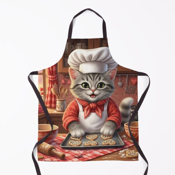Artikelvorschau, Katzenkoch liebt Kochen entworfen und verkauft von PetJoyPrintsCO.