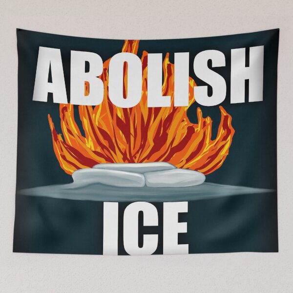 Item preview, Abolish Ice designed and sold by Anne's Drawing and Design.