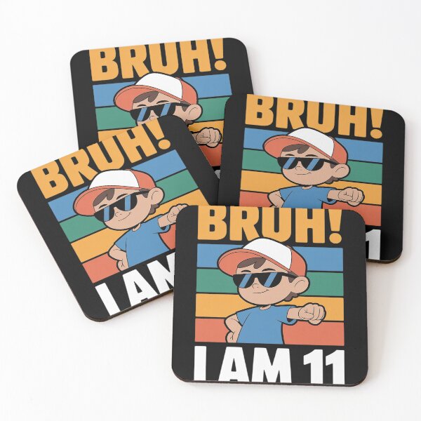 Item preview, Bruh I Am 11 Year Old Dabbing Boy 11th Birthday Decorations designed and sold by joedavila.