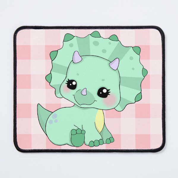 Item preview, Noodle the Tiny Triceratops designed and sold by Agus Lusky.