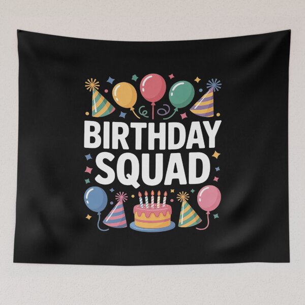 Item preview, Birthday Squad, Birthday Celebration Crew designed and sold by joedavila.