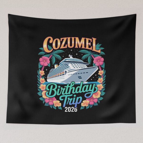 Item preview, Cozumel Birthday Trip 2026 Family Birthday Cruise Vacation designed and sold by joedavila.