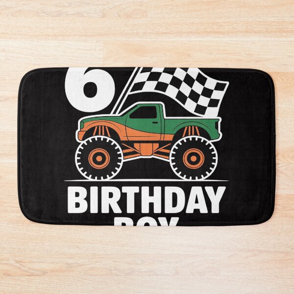 Item preview, Birthday Monster Truck 6 Year Old Boys 6th Party designed and sold by jewellmeyers.