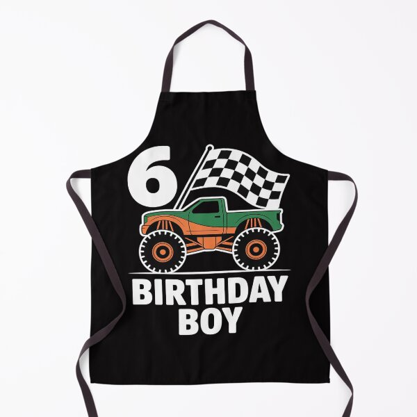 Item preview, Birthday Monster Truck 6 Year Old Boys 6th Party designed and sold by jewellmeyers.