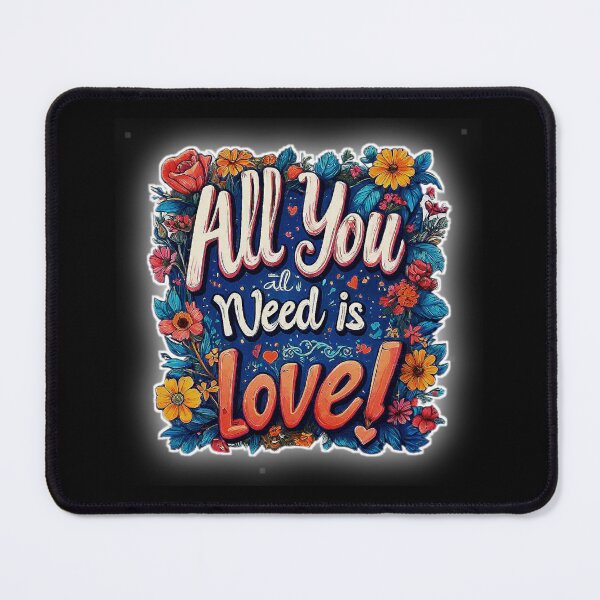 Item preview, Romantic Quotes ALL YOU NEED IS LOVE! designed and sold by Giulivo Store Graphic.