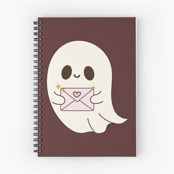 Item preview, Shy Ghost Holding Love Letter Halloween Design designed and sold by Hendy Studio.