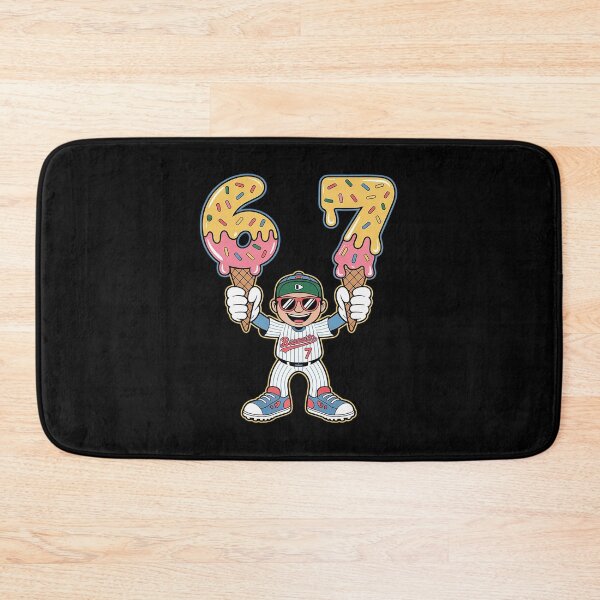 Item preview, Baseball Ice Cream Drip Number 67 Player 67th Birthday Boys designed and sold by traceydowns.