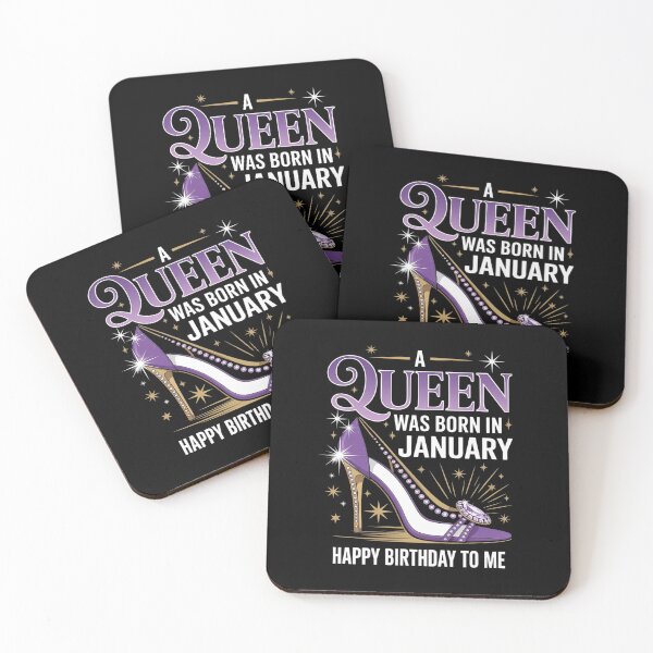 Item preview, A Queen Was Born in January Gifts January Birthday Girl designed and sold by KristieRamsey.