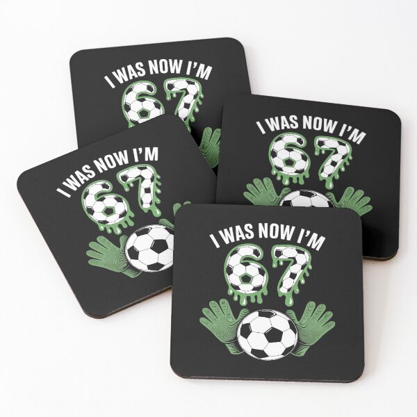 Item preview, 7 Year Old Birthday was 6 Now I'm 7 67 Meme Soccer  designed and sold by KristieRamsey.