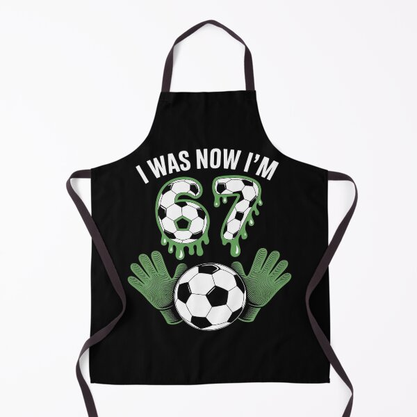 Item preview, 7 Year Old Birthday was 6 Now I'm 7 67 Meme Soccer  designed and sold by KristieRamsey.