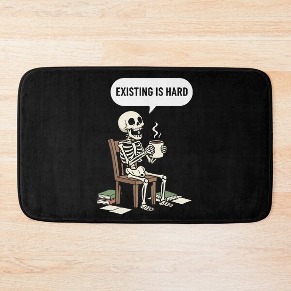 Item preview, Existing is hard designed and sold by Moods & Merch Co..