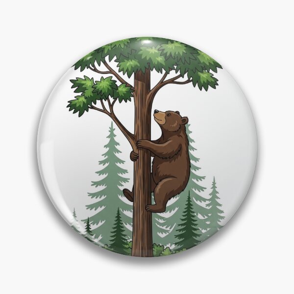 Item preview, Bear climbing a tree designed and sold by Losancestros.