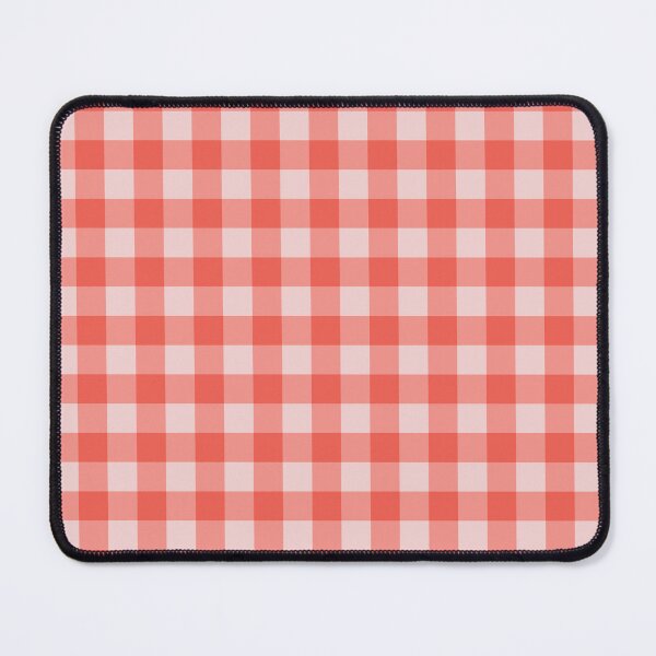 Item preview, Red and soft pink gingham. Red plaid. Red and soft pink checks  designed and sold by LucianaMcHugh.