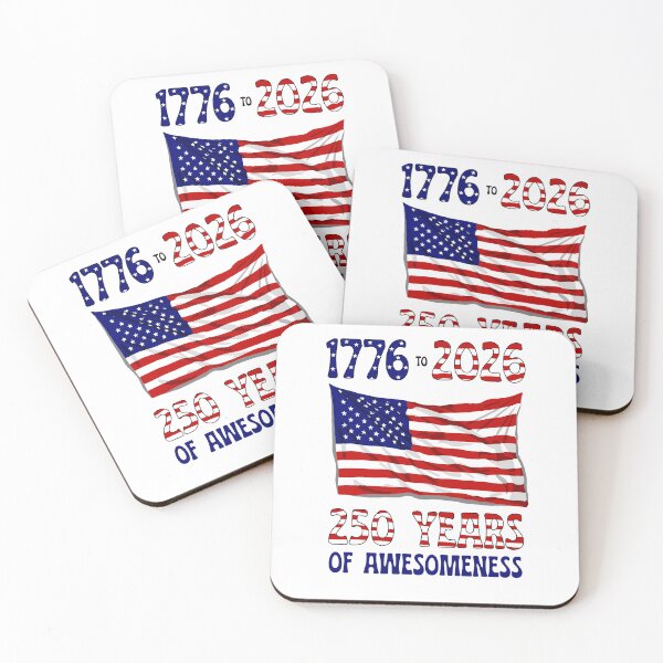 Item preview, USA anniversary 250 years of awesomeness designed and sold by Blockhead Designs.