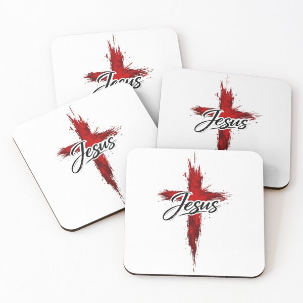 Item preview, Jesus Name with Cross – Bold Christian Faith Design designed and sold by TEEVOLT8.