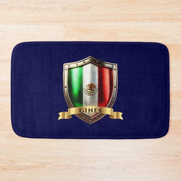 Item preview, Gines Mexican Heritage Crest Shield designed and sold by Highlandkings.