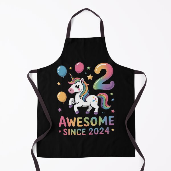 Item preview, 2 Year Old Girl Awesome Since 2024 Unicorn 2nd Birthday Girl designed and sold by traceydowns.