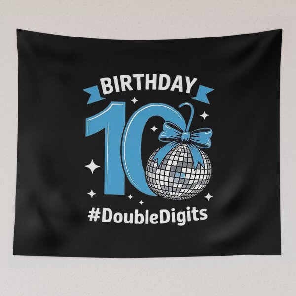 Item preview, 10th Birthday Coquette Bow Disco Ball 10 Year Old Birthday designed and sold by KristieRamsey.