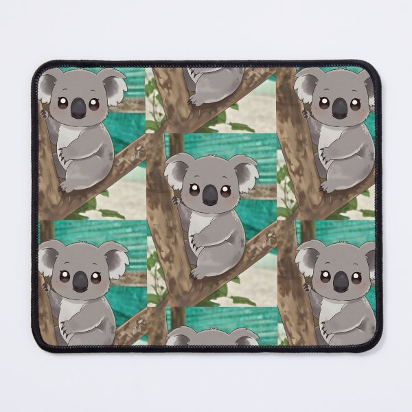 Item preview, Adorable Chibi Koala Hugging Tree designed and sold by LauraMK.