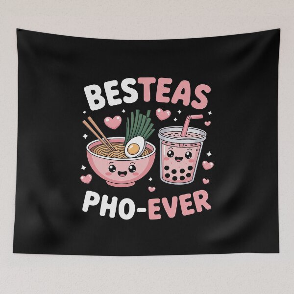 Item preview, Bes-TEAs PHO-ever! Cute Best Friends, Vietnam Special Dish designed and sold by KristieRamsey.