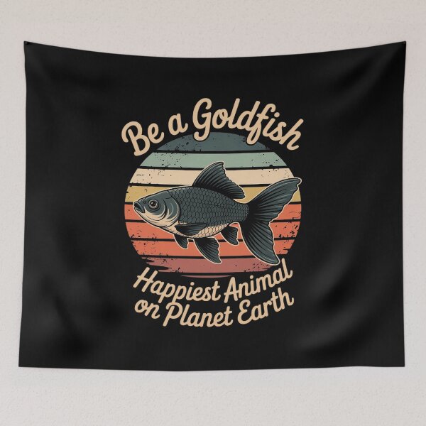 Item preview, Be A Goldfish Happiest Animal On The Planet Pet designed and sold by traceydowns.