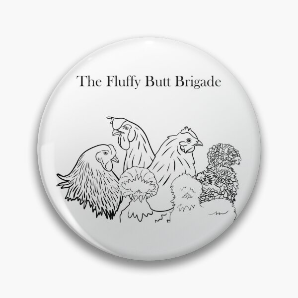 Item preview, The Fluffy Butt Brigade designed and sold by Whistling Pine Designs.