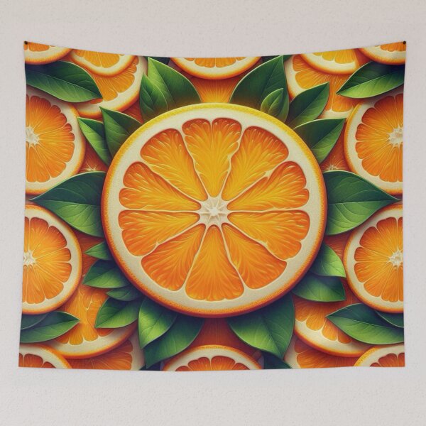 Item preview, Fresh Oranges designed and sold by TinCatOutPost.