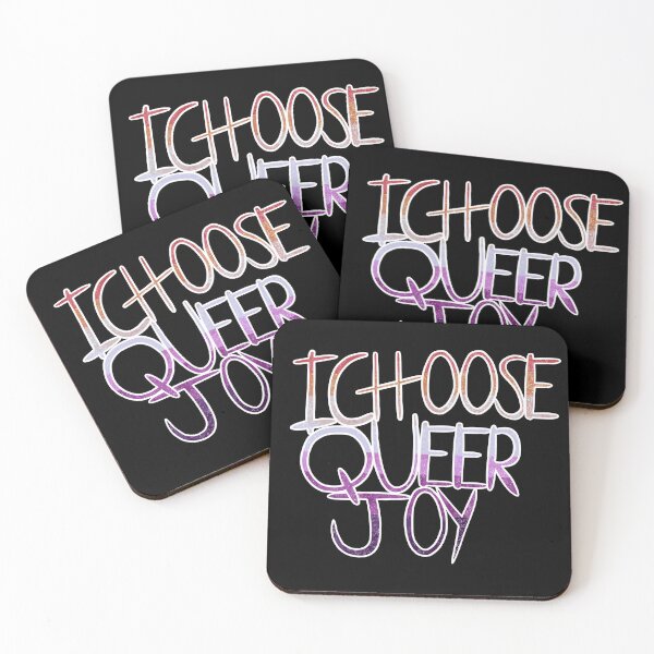 Item preview, I Choose Queer Joy (Lesbian Flag) designed and sold by MidKnightFury.