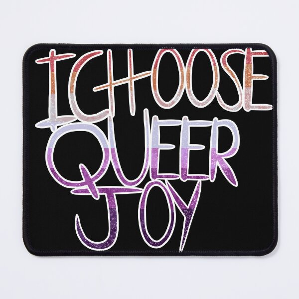 Item preview, I Choose Queer Joy (Lesbian Flag) designed and sold by MidKnightFury.