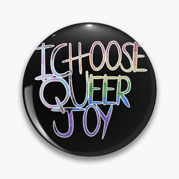 Item preview, I Choose Queer Joy (Progress Flag) designed and sold by MidKnightFury.