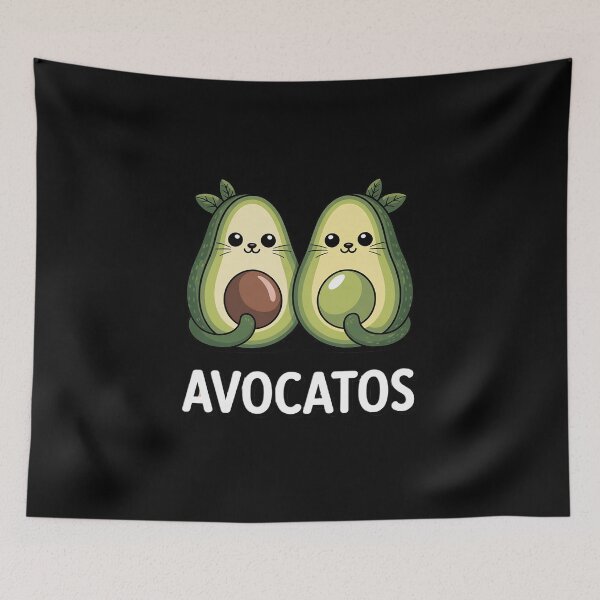 Item preview, Avogato Avocado Cat Vegan Cat designed and sold by KristieRamsey.