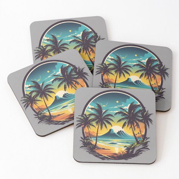 Item preview, Tropical Sunset Serenity designed and sold by CASASIS_MERCH.