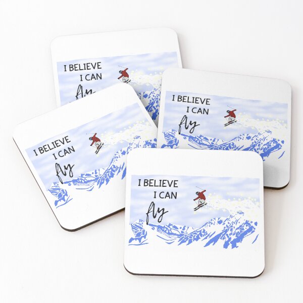 Item preview, I believe I can fly skier getting air designed and sold by Blockhead Designs.