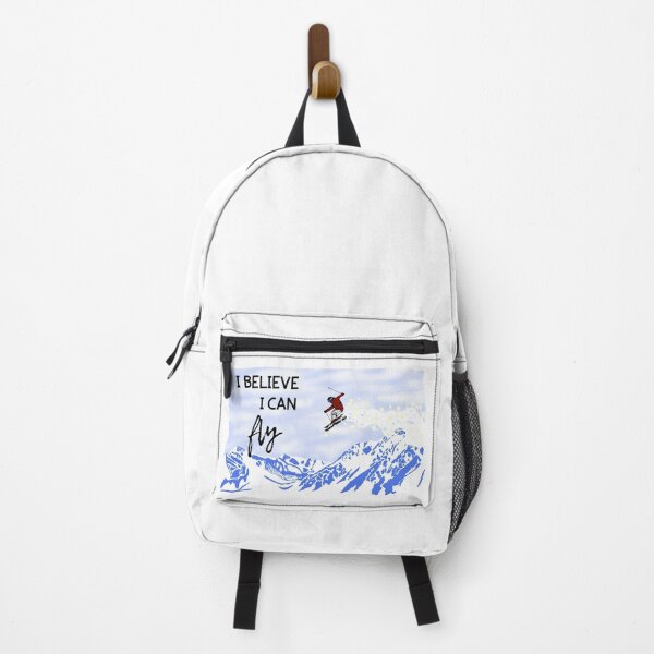 Item preview, I believe I can fly skier getting air designed and sold by Blockhead Designs.