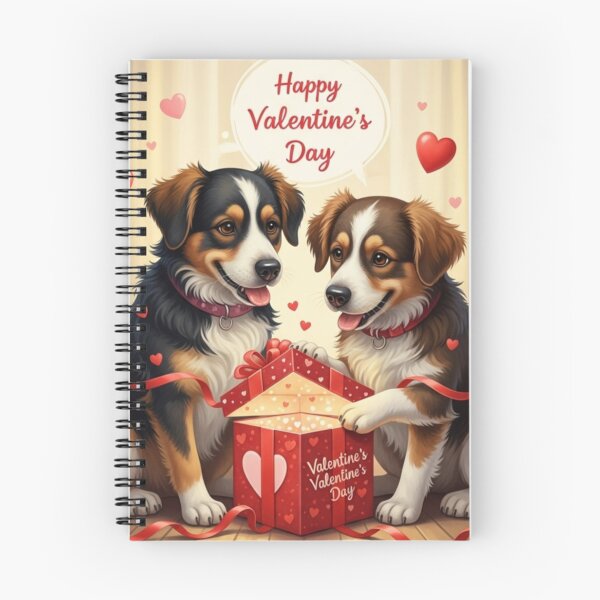 Item preview, Perros Compartiendo Regalo Amor designed and sold by PetJoyPrintsCO.