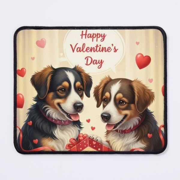 Item preview, Dogs Sharing A Love Gift designed and sold by PetJoyPrintsCO.